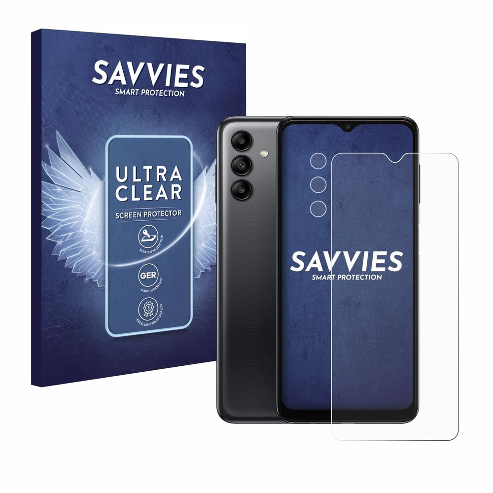 Savvies Screen Protector compatible with Samsung Galaxy A04s (Front+Camera) Protection Film Clear 18-Pack