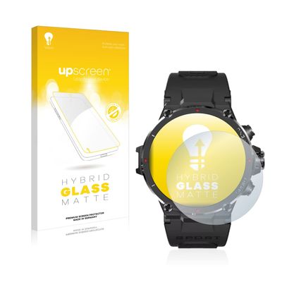 upscreen Matte Screen Protector Glass Film compatible with Wilok HM03 - Anti-Glare, Anti-Fingerprint, 9H Glass Protection