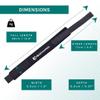 VeloChampion Triathlon Timing Chip Strap Band Holder | Unisex Adjustable Water Resistant Ankle Strap | Ideal for Running, Cycling, Swimming, Triathlon view 3