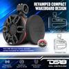 DS18 Hydro NXL-X8PRO/BK 8" Compact Wakeboard Tower Speakers with Hybrid Mid-Range & Compression Driver Loudspeaker, Integrated RGB LED Lights, 500 Watts, Speaker Cover Included  Pair view 4