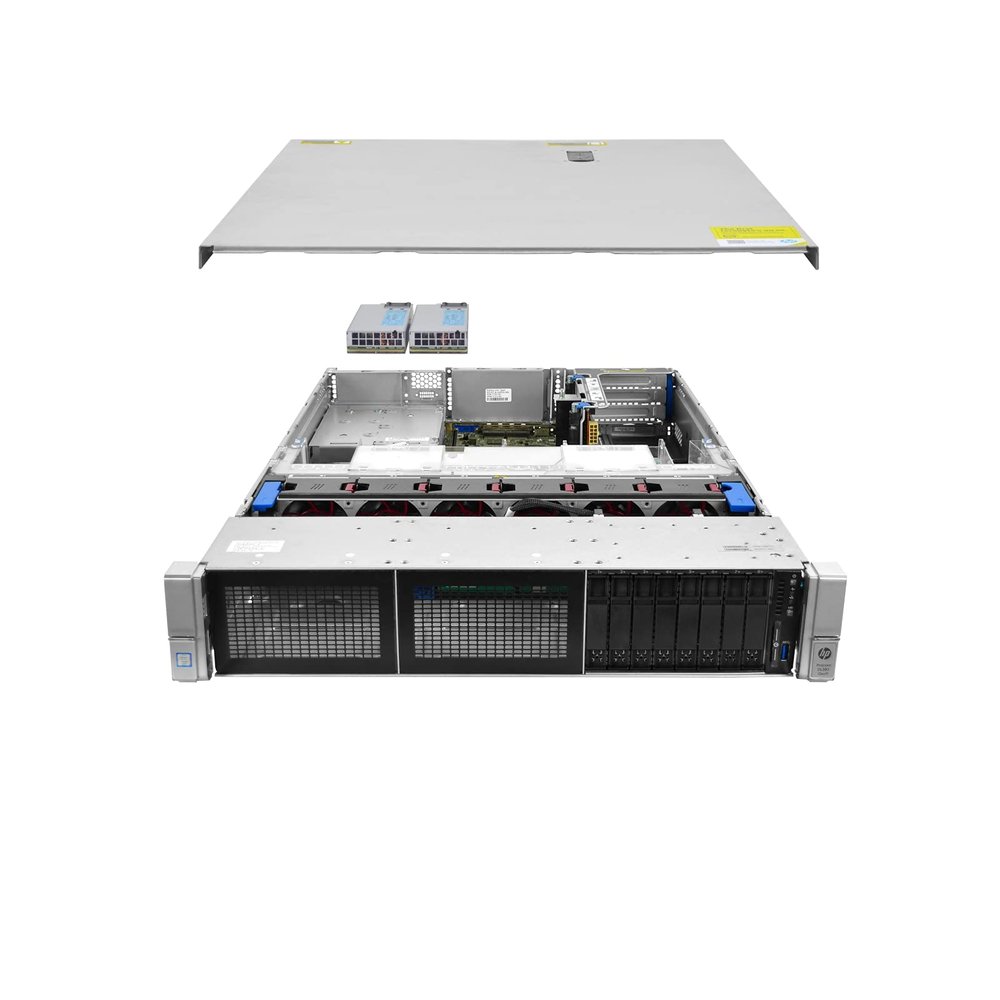 HP ProLiant DL380 G9 Server 3.00Ghz 24-Core 256GB RAM 2X 800GB SAS SSD 6X 2TB (Renewed)