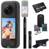 Insta360 X3 Bullet Time Bundle- Waterproof 360 Action Camera with 1/2" 48MP Sensors, 5.7K 360 HDR Video, 72MP 360 Photo, 60fps Me Mode, 2.29" Touchscreen, AI Editing |Bundle includes Bullet time&128GB view 1