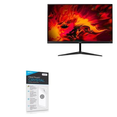 BoxWave Screen Protector Compatible with Acer Nitro RG1 (RG241Y) - ClearTouch Crystal (2-Pack), HD Film Skin - Shields from Scratches