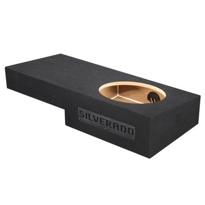 12" Single Sealed Sub Box Subwoofer Enclosure Fits Silverado Crew Cab 2007-2013 Speaker Box