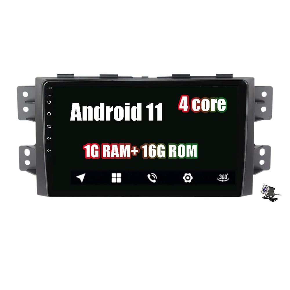 Car Navigation Stereo Android 11 GPS Navi for KIA Mohave Borrego 2007-2016 with 9 inch Touch Screen Head Unite Suppot Bluetooth WiFi USB AUX CarPlay DAB+ OBD2
