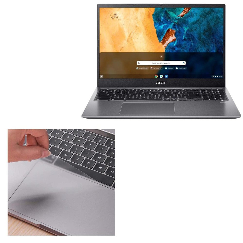 BoxWave Touchpad Protector Compatible with Acer Chromebook 515 (CB515-1W) - ClearTouch for Touchpad (2-Pack), Pad Protector Shield Cover Film Skin