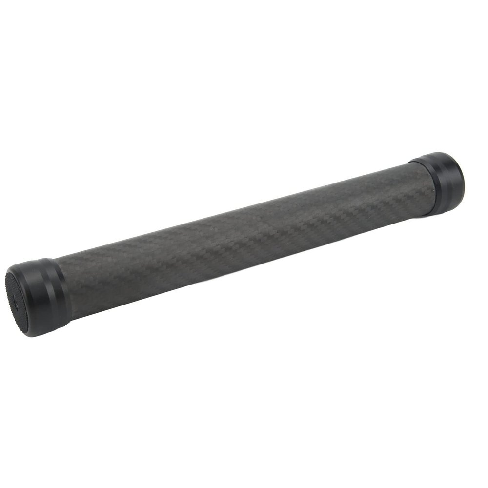 Acouto Camera Stabilizer Extension Pole for S 25cm Camera Stabilizer Extension Pole Aluminum Alloy Carbon Fiber 33mm Diameter 1/4in Stick