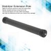 Acouto Camera Stabilizer Extension Pole for S 25cm Camera Stabilizer Extension Pole Aluminum Alloy Carbon Fiber 33mm Diameter 1/4in Stick view 2