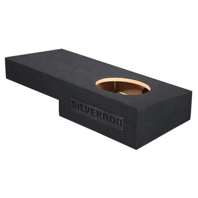 10" Single Sealed Sub Box Subwoofer Enclosure Fits Silverado Crew Cab 2007-2013 Speaker Box