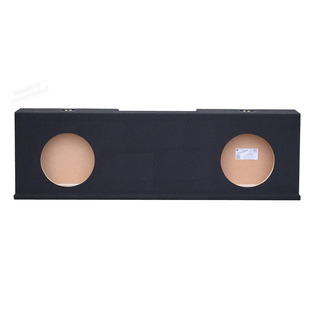 10" Dual Sealed Sub Box Subwoofer Enclosure Fits Chevy Silverado Crew Cab 2007-2013 Speaker Box
