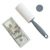 MyGiftHub Keep Your Secret Lint Roller- Money Safe for Cash Valuables, Portable Mini Hidden Safe with Key & Puzzle Design for Home Office Outdoor Key HiderWhite view 3