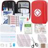 276PCS First Aid Kit Home Car Camping Hiking Emergency Supplies Small Compact Lovely Bag for School Outdoor, Basic Outdoor Essentials Survival Kit for Travel AMORNING view 1