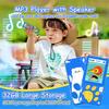 MP3 Player for Kids,32GB Kids MP3 Player with Bluetooth,Speaker, 2.4 inch Color Screen,Soothing Sound,Flashlight,Games,Voice Recorder,Music Player with Cartoon Bear Paw Button Expandable to 128GB view 4