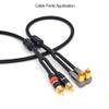 Cable Pants, Speaker Wire Pants Y Boot 6mm-2conductor(6mm-2x3mm) Dressing Up Or Protecting Your Speaker Cables view 3