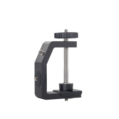 Andoer Universal Clamp C-Clamp Multifunctional Aluminum Alloy C Mount with 1/4 Inch Screw for Camera Microphone Video Light