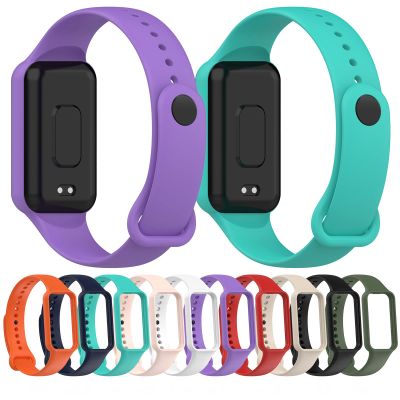 (10 Pack) NTidea Compatible with Amazfit Band 7 Replacement Bands,Soft Silicone Wristbands, Color Sport Adjustable Wrist Strap for Women Men