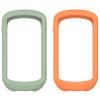 Protector Case Compatible with Garmin Explore 2 Case Soft Silicone Cover Shell for Garmin Edge Explore 2 Silicone Case (Orange&LightGreen) view 1