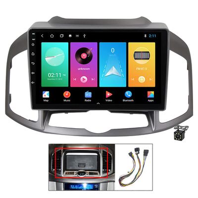 10 Inch Car Stereo Multimedia Player GPS Navigation for Chevrolet Captiva 1 2012-2017 Car Radio Video Receiver Support Bluetooth WiFi 4G SWC RDS Carplay DAB+Backup Camera,M100s/1+16g/a
