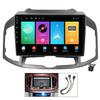 10 Inch Car Stereo Multimedia Player GPS Navigation for Chevrolet Captiva 1 2012-2017 Car Radio Video Receiver Support Bluetooth WiFi 4G SWC RDS Carplay DAB+Backup Camera,M100s/1+16g/a view 1