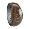 Design Skinz Dark Walnut Stained Wood Premium Vinyl Decal Wrap Cover for The Disney MagicBand 1 (Fits MagicBand 1 for Disney Parks) view 3