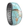 Design Skinz Cracked Teal Stone Premium Vinyl Decal Wrap Cover for The Disney MagicBand+ (Fits MagicBand+ for Disney Parks) view 3