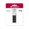 Transcend MTS825 1TB M.2 2280 SATA III SSD, Up to 550MB/s, Compatible w/Ultrabook Laptop PC Desktop, 3D TLC NAND Flash Internal Solid State Drive, LDPC/Error Correction ECC/B+M Key/SLC Cache view 2