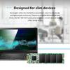 Transcend MTS825 1TB M.2 2280 SATA III SSD, Up to 550MB/s, Compatible w/Ultrabook Laptop PC Desktop, 3D TLC NAND Flash Internal Solid State Drive, LDPC/Error Correction ECC/B+M Key/SLC Cache view 4