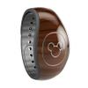 Design Skinz Dark Brown Wood Grain Premium Vinyl Decal Wrap Cover for The Disney MagicBand 1 (Fits MagicBand 1 for Disney Parks) view 3
