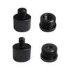 4 Pieces Mic Screw Adapter, 5/8 Female to 3/8 Male and 3/8 Female to 5/8 Male, 5/8 Female to 1/4 Male and 1/4 Female to 5/8 Male, Mic Thread Adapter, Microphone Adapter view 1