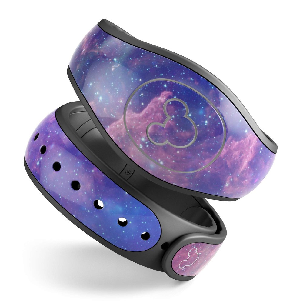 Design Skinz Colorful Nebula Premium Vinyl Decal Wrap Cover for The Disney MagicBand 1 (Fits MagicBand 1 for Disney Parks)