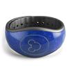 Design Skinz Deep Blue Unfocused Scratches Premium Vinyl Decal Wrap Cover for The Disney MagicBand 1 (Fits MagicBand 1 for Disney Parks) view 2