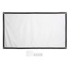 Projector Screen 60 Inch, Portable 16:9 4K HD Movie Projector Screen Foldable Outdoor Indoor Video Projection Screen with 4 Hook, Wrinkle Design for Home Theater Backyard Cinema view 1