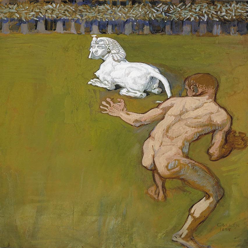 Akseli Gallen Kallela : Concept Art : Archival Quality Art Print