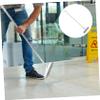 Housoutil Floor Joint Cleaning Brush Handle Bathroom Long Mop Scrubber Colon Scrub Brush Cleaning ES Multifunctional Cleaning Floor Scrubbing Scrape Tile Plastic Grey view 3