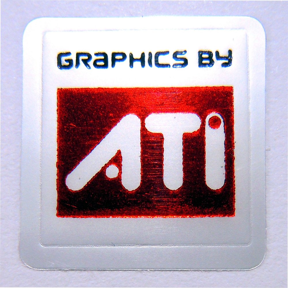 VATH Sticker Compatible with Graphics by ATI Logo Sticker 15 x 15mm [27]
