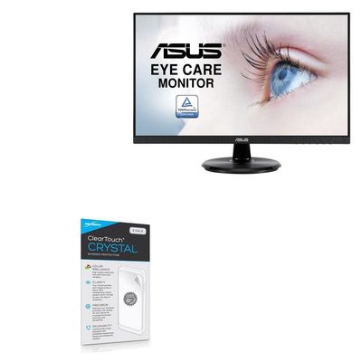 BoxWave Screen Protector Compatible with ASUS VA27DCP - ClearTouch Crystal (2-Pack), HD Film Skin - Shields from Scratches