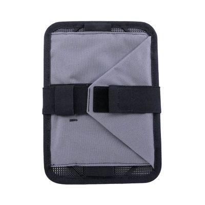 Tech Kneeboard for Pilots - Compatible with Apple iPad mini - Includes clipboard, Notebook, & All-Weather Pen - Wolf Grey