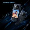 Insta360 X3 - Waterproof 360 Action Camera with 1/2" 48MP Sensors, 5.7K 360 HDR Video, 72MP 360 Photo, 4K Single-Lens, 60fps Me Mode, 2.29" Touchscreen, AI Editing |Bundle Includes Lens Guard&512GB view 3