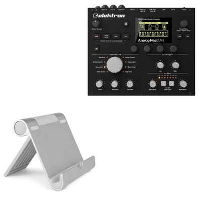 BoxWave Stand and Mount Compatible with Elektron Analog Heat MKII - VersaView Aluminum Stand, Portable, Multi Angle Viewing Sturdy