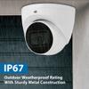 R-TECH 4-in-1 AHD/CVI/TVI/Analog Outdoor/Indoor Turret Dome Camera (8MP/4K) view 4