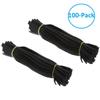 Beszin 9 Inch (100-pack) Hook and Loop Self Gripping Fastening Cable Ties 1/2" Width - Multipurpose Microfiber Cloth Cable Organizer Self Adesive Pre-Cut Straps view 2