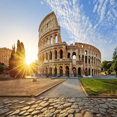 Yeele 12x8ft Roma Coliseum Backdrop Vinyl European Historical Sites Heritage Landmark Building Colosseum Theatre Arena Photography Background Baby Adult Portrait Photo Booth Shoot Studio Props