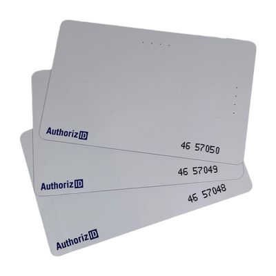 AuthorizID 25 Pcs CR80 Printable Cards Compatible with The D10202 33BIT DSX Format