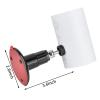 2Pack Adhesive Wall Mount for Ring Stick Up Cam & Ring Outdoor Cam Plus, 360 Degree Adjustable Screwless Bracket for Your Surveillance Camera, 2 Ways Installation Without Drilling (Black) view 3