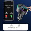 Bluetooth FM Transmitter for Car, Radio Receiver/Audio Adapter with USB + PD Car Charger, 7 Colors LED Backlit Support Hands-Free Calling TF Card USB Flash Drive view 3