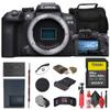 Canon EOS R10 Mirrorless Camera (5331C002) + Sony 64GB Tough SD Card + Bag + Card Reader + Flex Tripod + Hand Strap + Memory Wallet + Cap Keeper + Cleaning Kit (Renewed) view 1