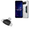 BoxWave Smart Gadget Compatible with ASUS ROG Phone 6 Pro - AllReader SD Card Reader, microSD Card Reader SD Compact USB - Jet Black view 1
