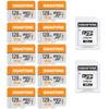 GIGASTONE 128GB Micro SD Card 10-Pack, A1 V30 4K Video Recording, Surveillance, Security Camera, Dash Cam, Drone, 95MB/s MicroSDXC Memory Card UHS-I Class 10, with 2 Adapters view 1