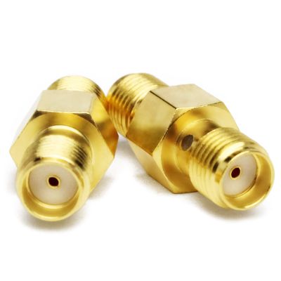 TOJOIN RF Coaxial Adapter Connector SMA Female to Female DC-12GHZ 50ohm, RF SMA Adapter for RF Cable, Coupler Antenna, Extension Cable, WiFi, 2PCS