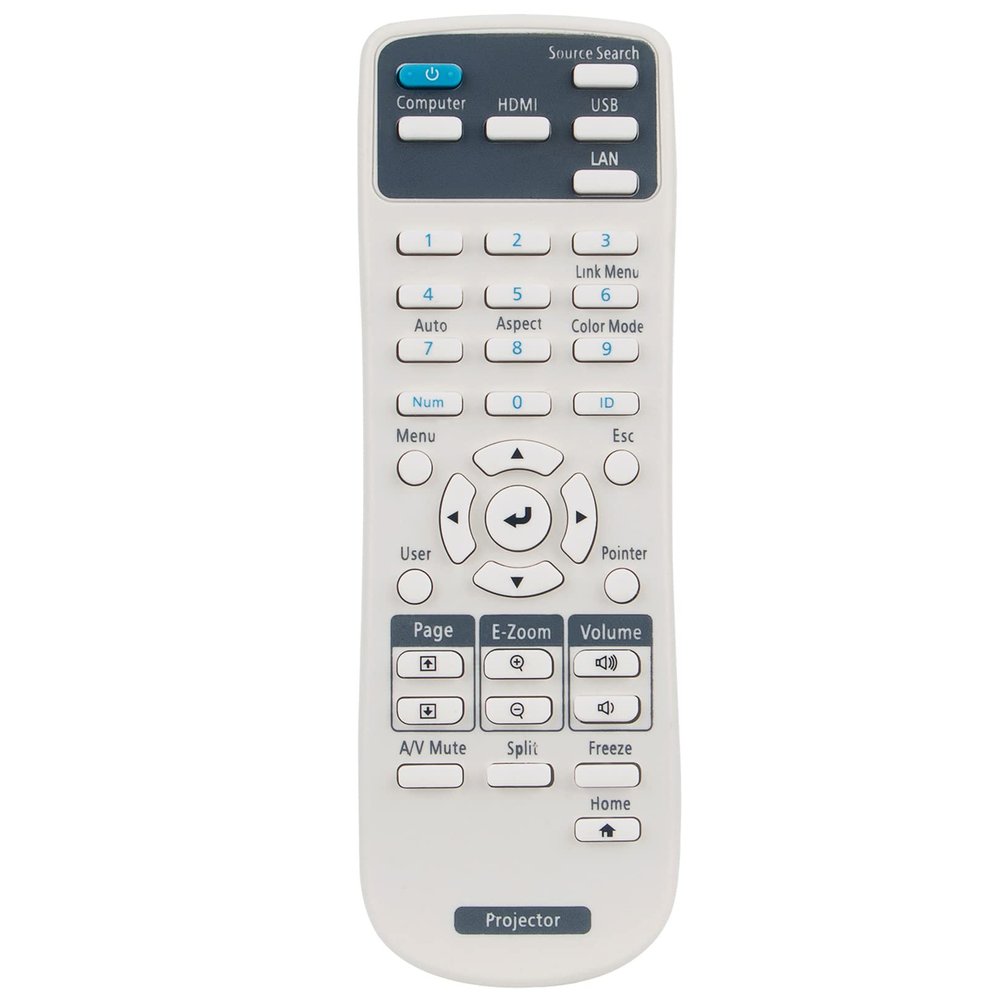 ECONTROLLY 218906000 Remote Control for EPSON Projector POWERLITE L510U L610 L610U L610W L615U L400U L500W